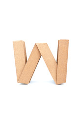 Paper alphabet.