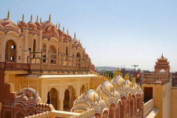 Türaufkleber Hawa Mahal, the Palace of Winds, Jaipur, Rajasthan, India. © jorisvo