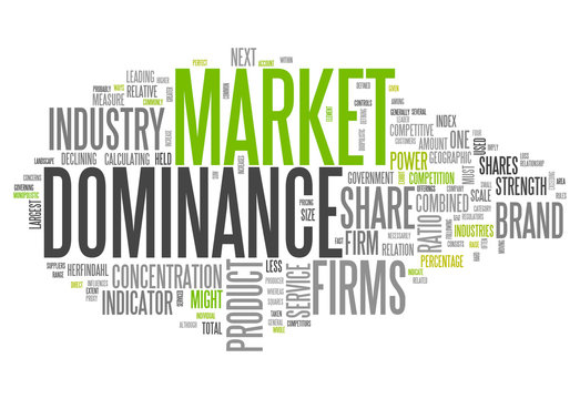 Word Cloud "Market Dominance"
