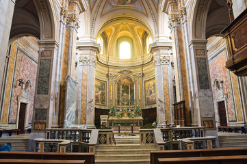 Fototapeta na wymiar Katedra Sutri. Lacjum. Włochy.