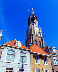 Fototapeta na wymiar Nieuwe Kerk (New Church), Delft, Holland