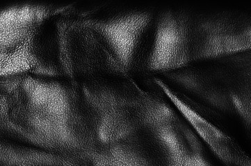 black leather texture