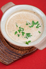 Mushroom cream  soup