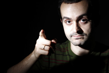 Portrait of a young man