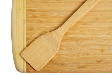 Board with a spatula
