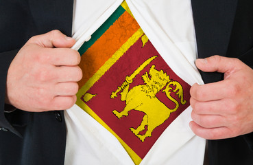 The Sri Lanka flag