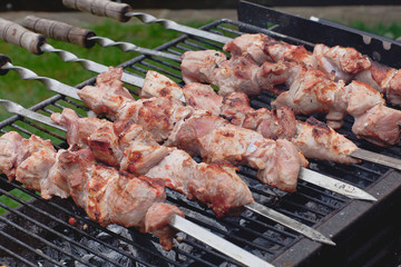 Grilled meat