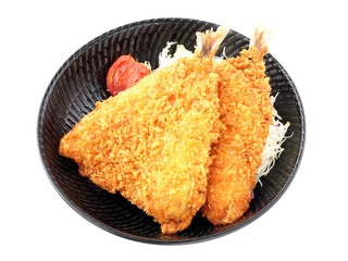 Deep fried horse mackerel