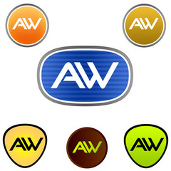 A. W. Company Logo