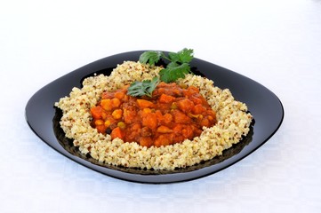 Vegetable Moroccan stew with Quinoa © Arena Photo UK