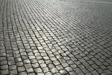 Naklejka premium pavimentazione Piazza San Pietro, Roma II