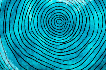 Closeup shot of glazed clay pottery