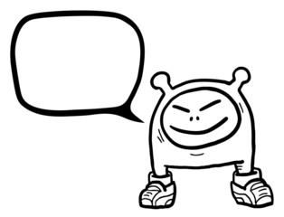 Smile small talking puppet