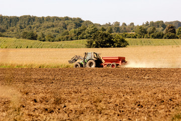 Auf dem Feld
