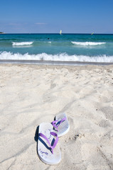 Obraz premium Dlippers thongs