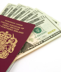 Passport and dollars