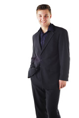 Young successful businessman