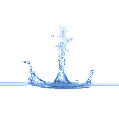 Photo of a water splash