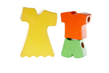 Symbols of child and woman