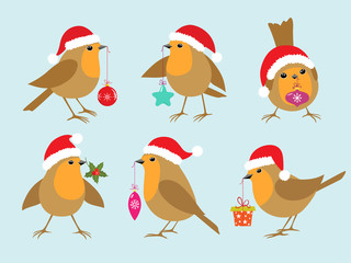 Christmas Robins - 46172292