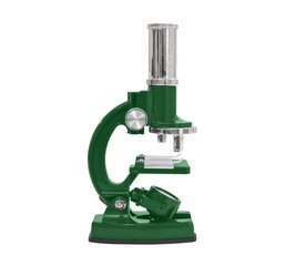Green Microscope Isolated