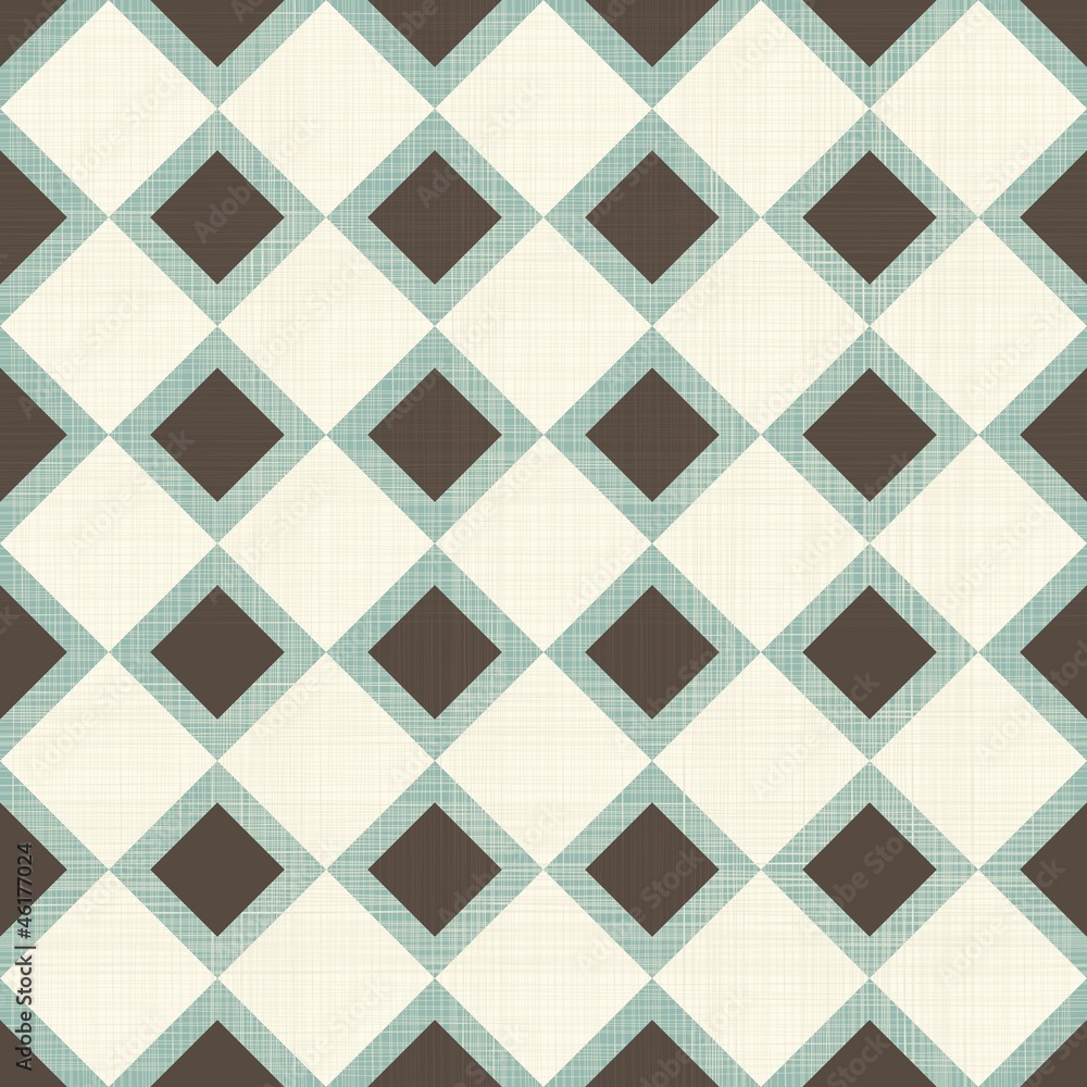 Poster seamless geometric pattern fabric texture