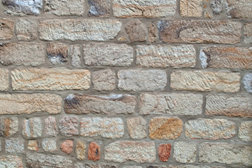 Natursteinmauer