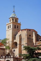 Fototapeta na wymiar Kościół Albarracin.Teruel.Spain