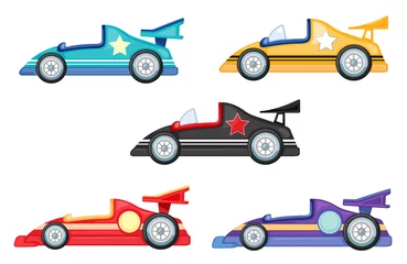 Stickers muraux Course de voitures voitures