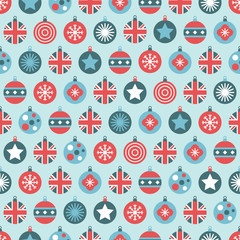 uk christmas pattern