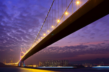 Obraz premium Tsing Ma bridge