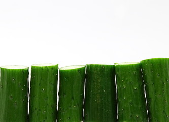 Fototapeta premium Green cucumber