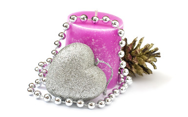 Decorative christmas composition