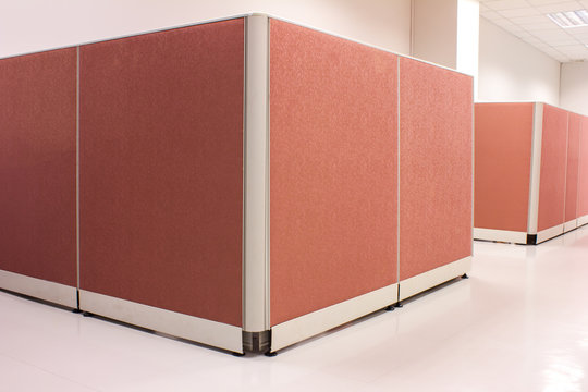 office pink Partition