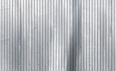Corrugated galvanized metal wall surface texture