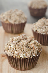 apple muffins with shtreyzel