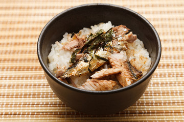秋刀魚ご飯