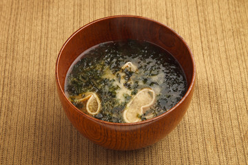 アオサの味噌汁