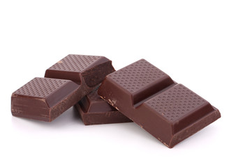 Chocolate bars stack