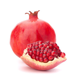 Ripe pomegranate fruit