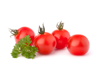 Small cherry tomato and parsley spice