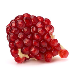 Ripe pomegranate piece