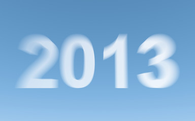 year 2013 light clouds
