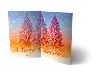 tarjetas con ilustraciones de Navidad
