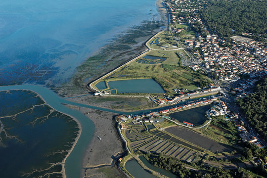 vue aérienne de Saint-Trojan-les-Bains