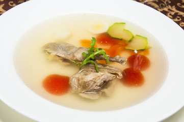 Бульон из пере пела