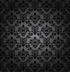 Damask seamless pattern