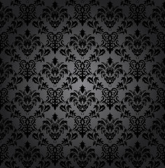 Damask seamless pattern