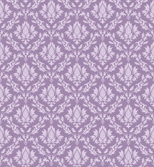 Damask seamless pattern