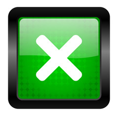 Obraz premium cancel icon